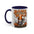 Bone to Be Wild Coffee Mug — Halloween Pumpkin Gnome & Skeleton Accent Mug (11/15oz)