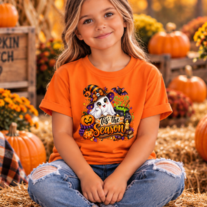 Kids 'Tis the Season Halloween Youth T-Shirt TheCraftNook
