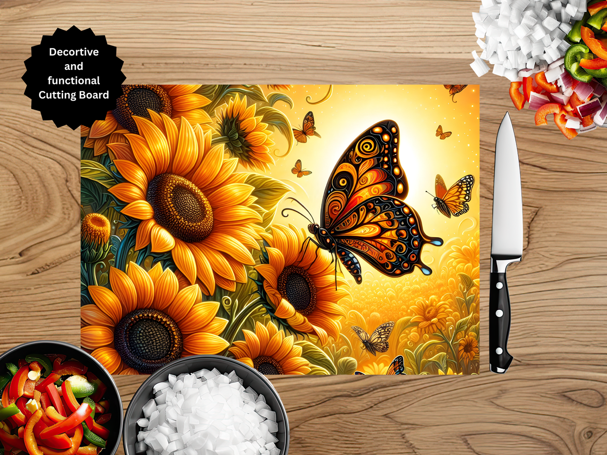 Butterfly Cutting Board TheCraftNook