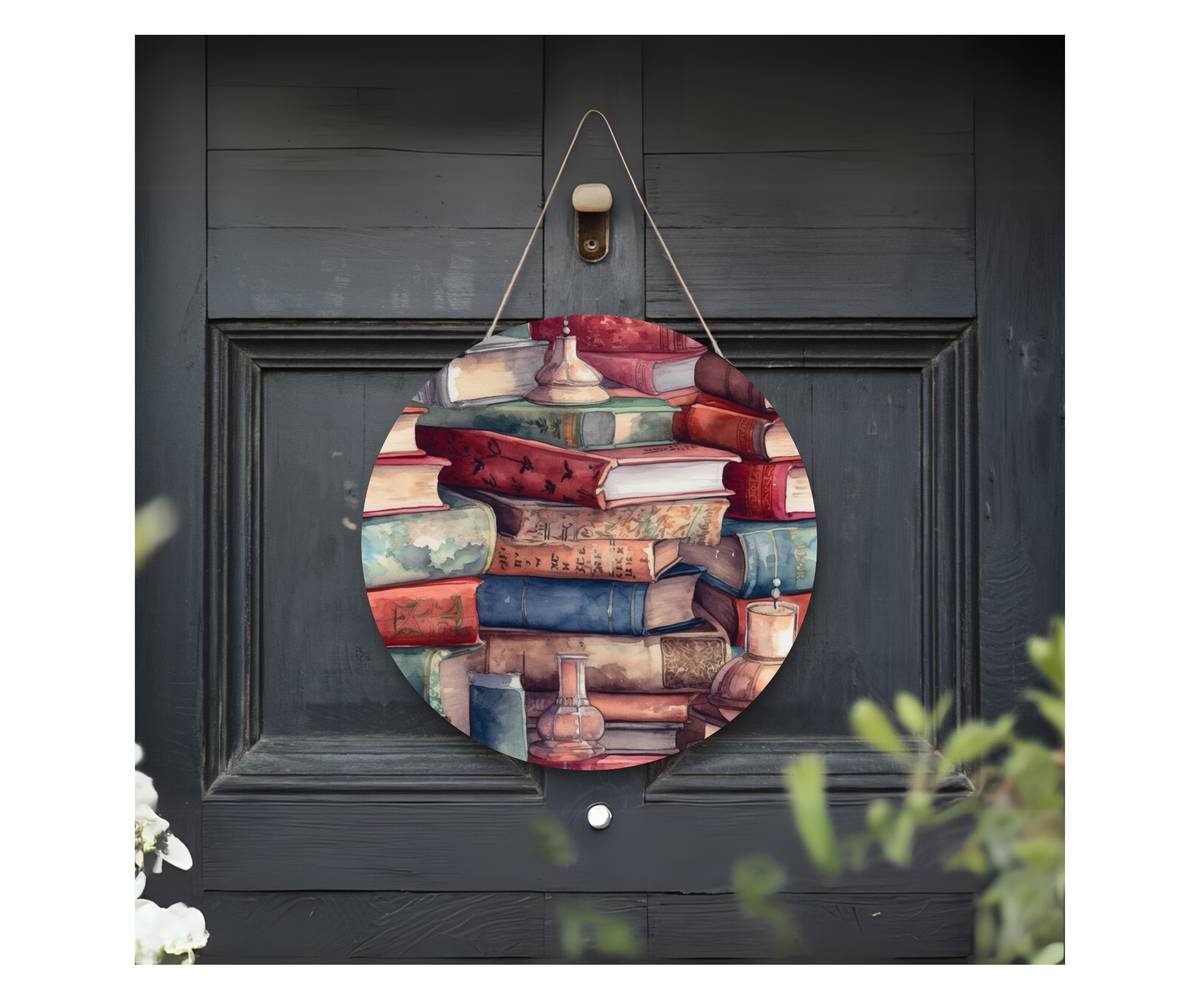 Book Nook Door Signs TheCraftNook