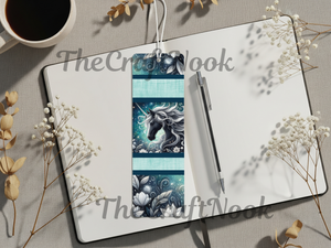 Aluminum Metal Bookmarks, Unicorn Images TheCraftNook