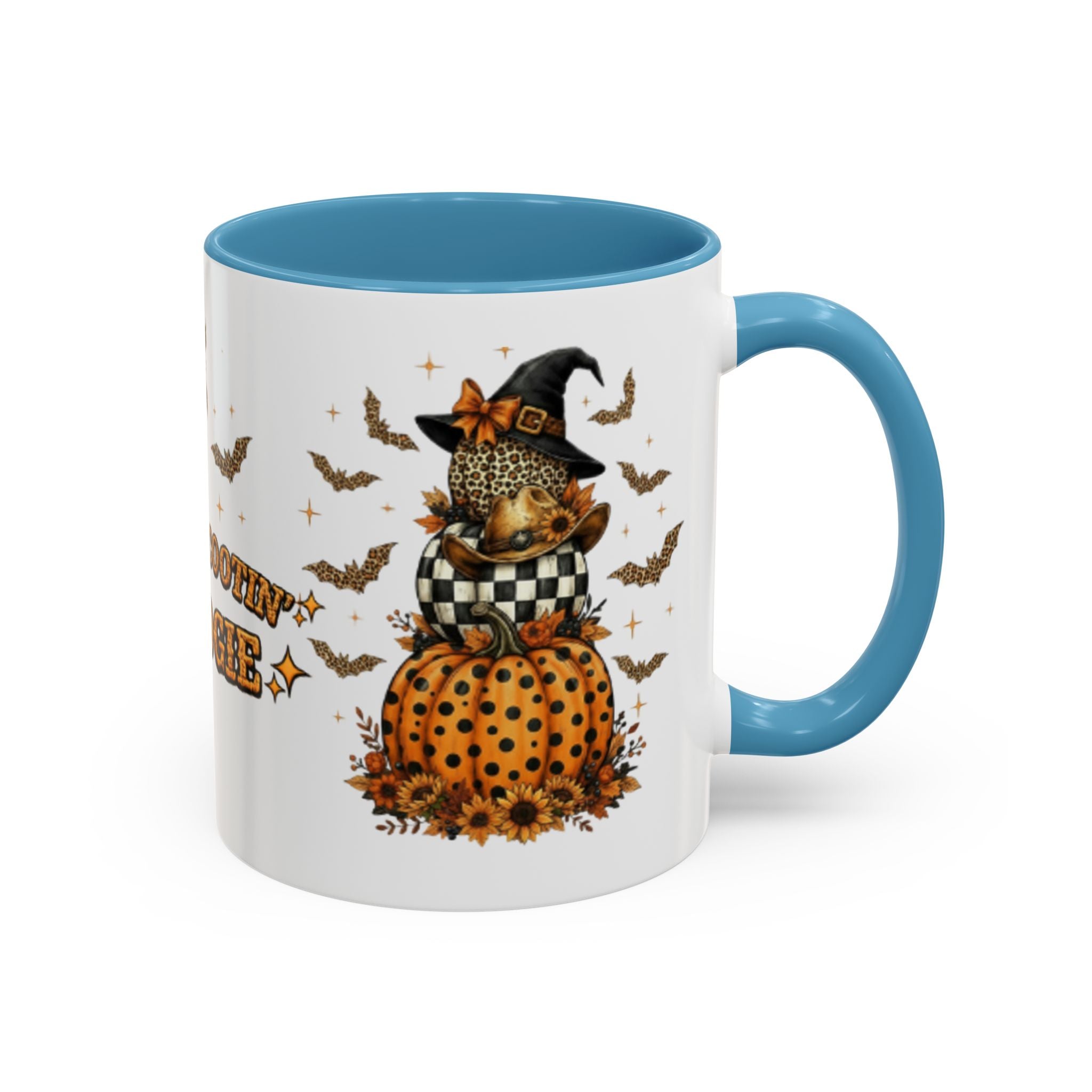 Boo Scootin' Mug – Halloween Ghost Accent Coffee Mug (11oz & 15oz)