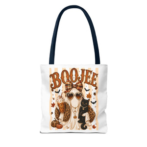 Boojee ghost Cat Tote Bag Printify