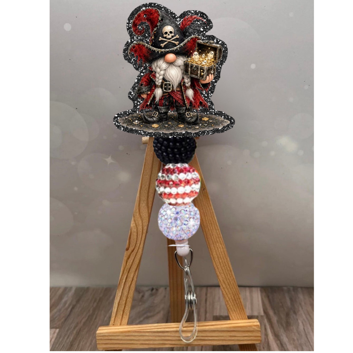 Pirate Gnome Badge Pull TheCraftNook