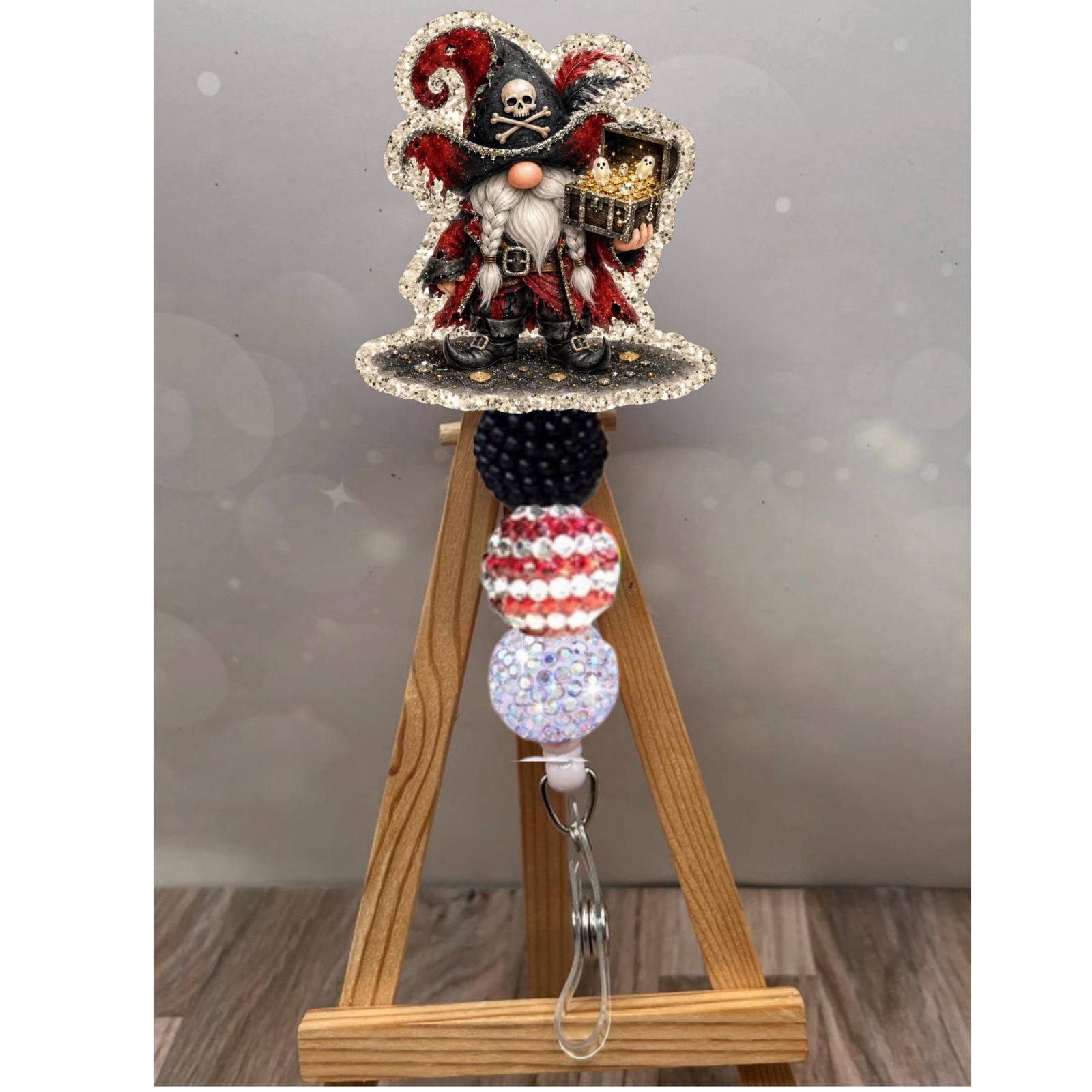 Pirate Gnome Badge Pull TheCraftNook