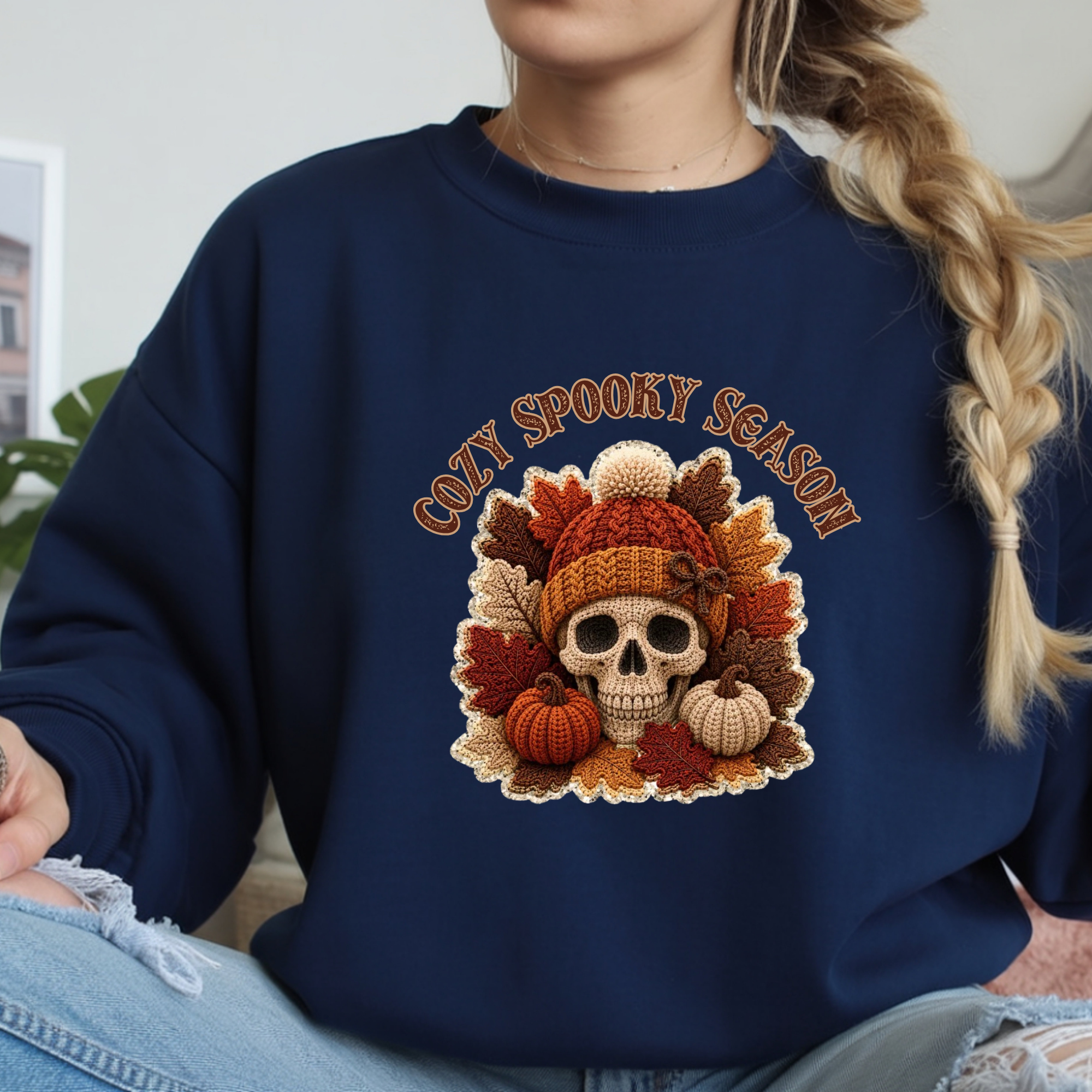 Spooky Long Sleeve Tee – Cozy Halloween Shirt