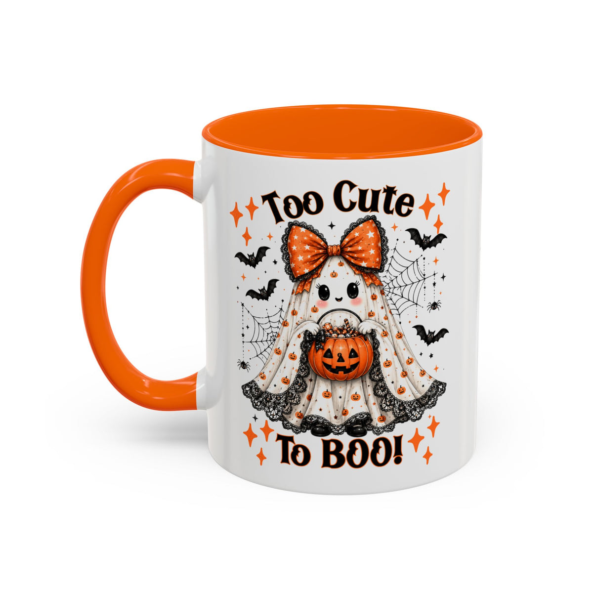 Too Cute to Boo Coffee Mug Printify