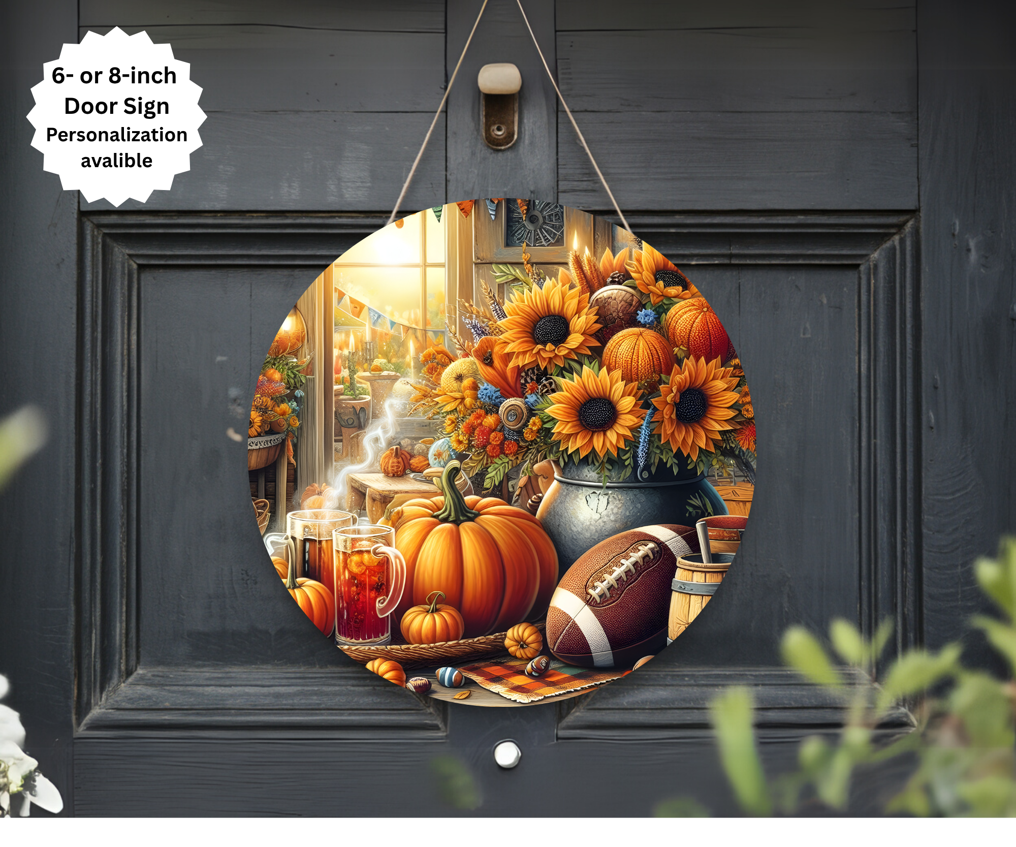Handmade Fall Door Signs