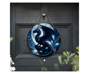 Enter the Dragon’s Lair Welcome Sign TheCraftNook