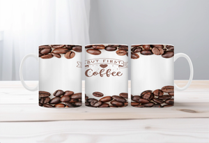 Rise & Grind Coffee Mugs TheCraftNook