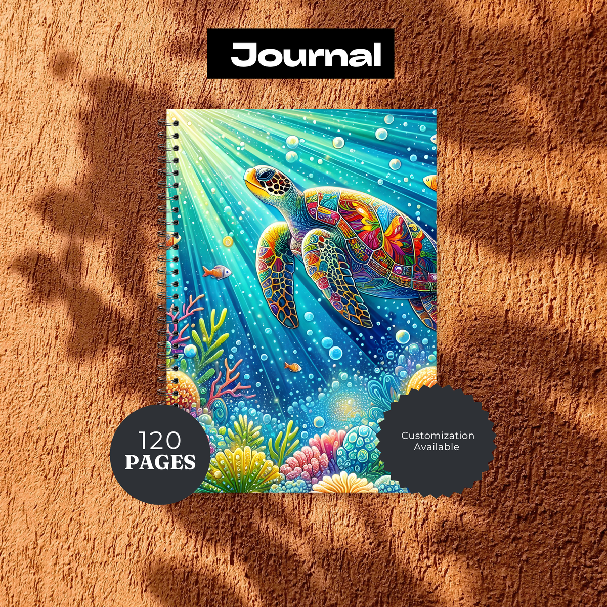 Sea Turtle Journal TheCraftNook