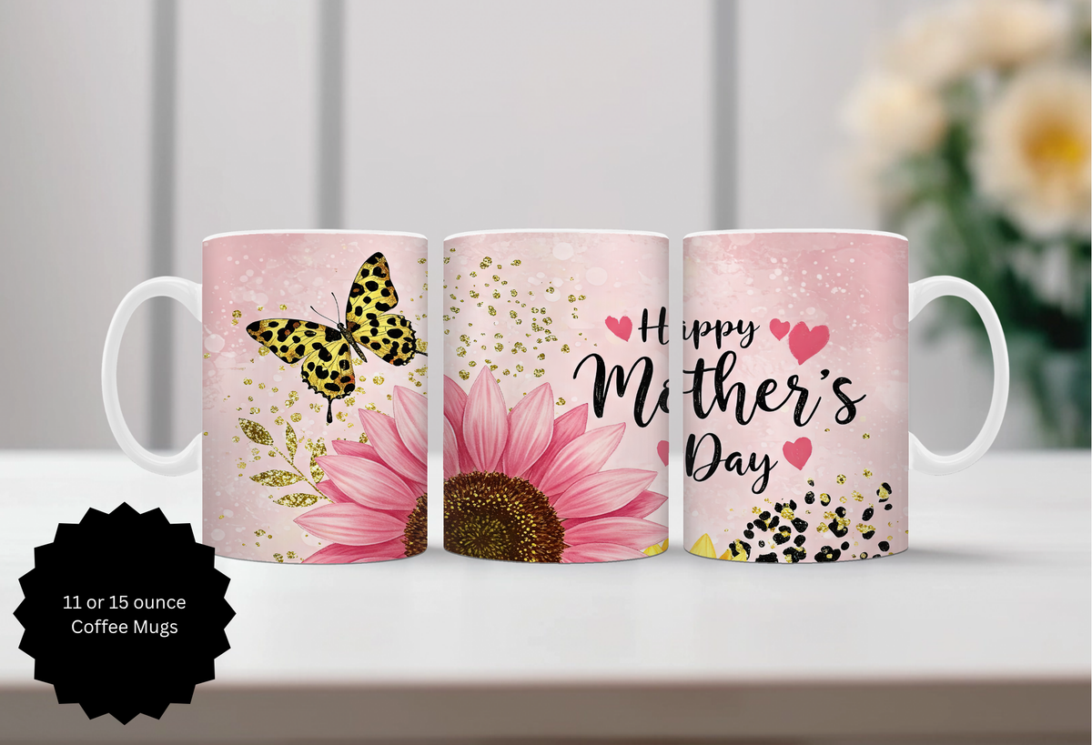 Mother's Day Mugs Human and Fur. TheCraftNook
