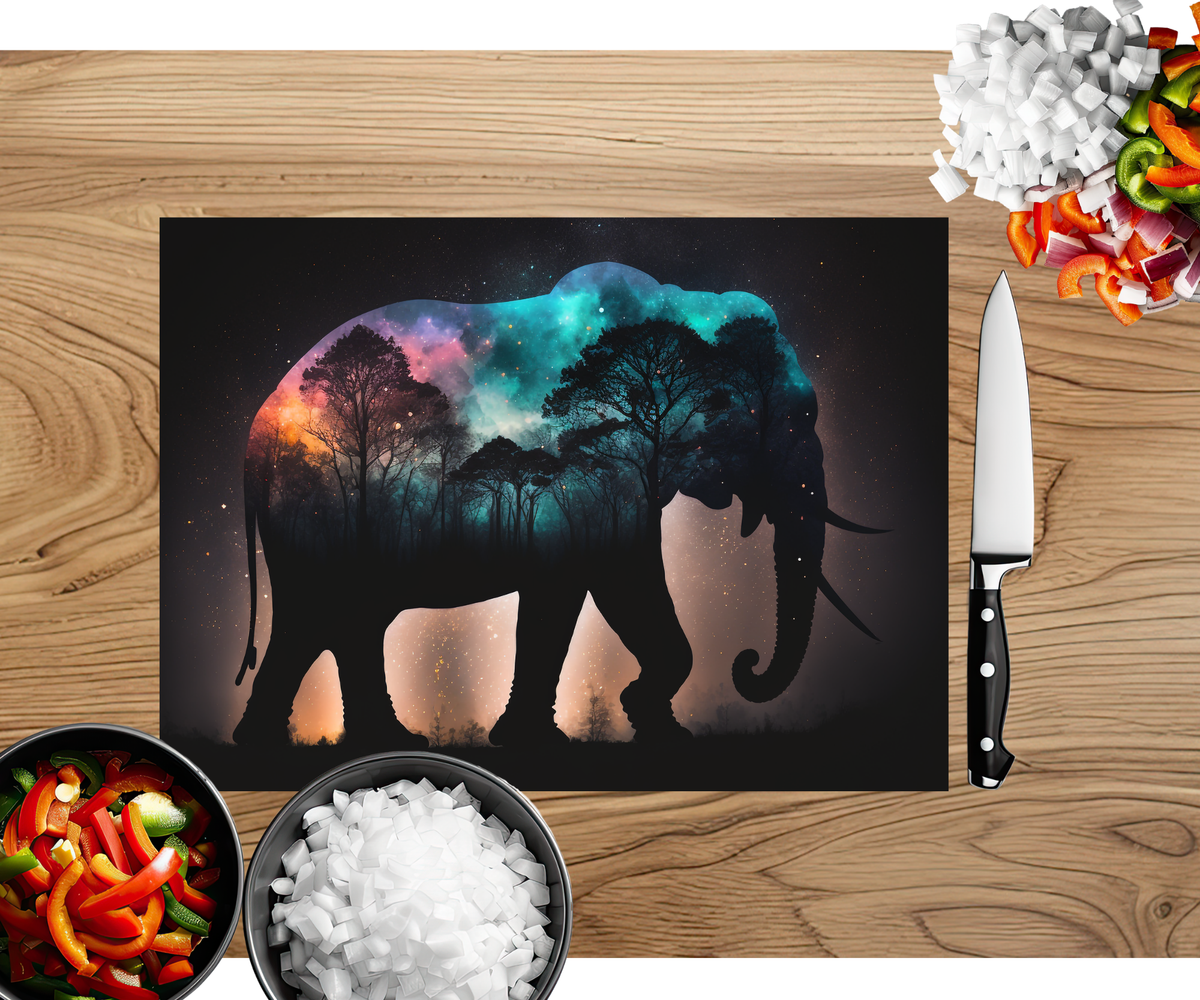 Wise & Wonderful Elephant Chopping Board TheCraftNook