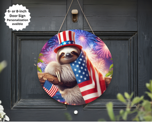 4th of July Door Signs TheCraftNook
