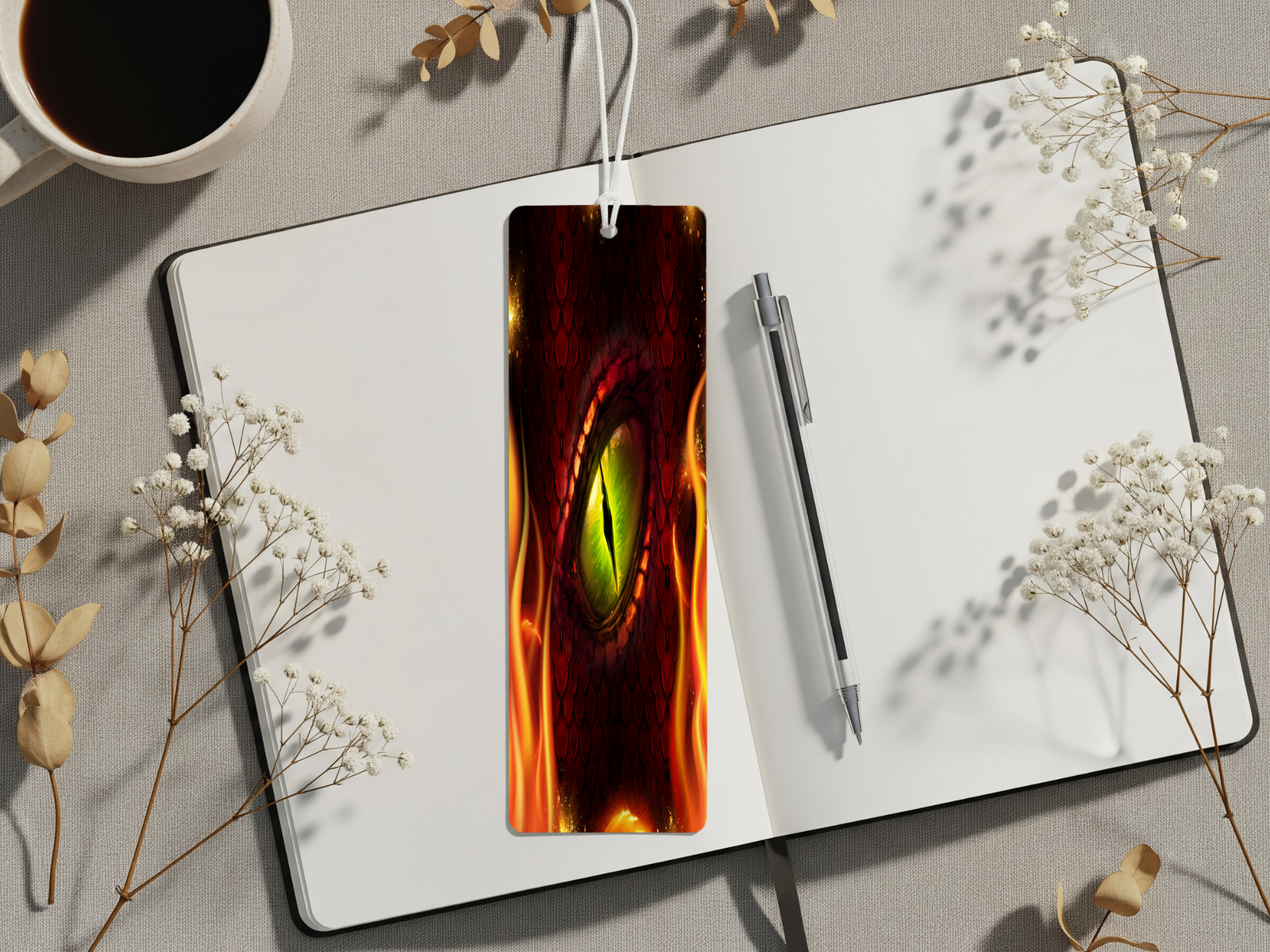Aluminum Metal Bookmarks, Dragon Images. Mark your place in every adventure with a mystical dragon companion TheCraftNook