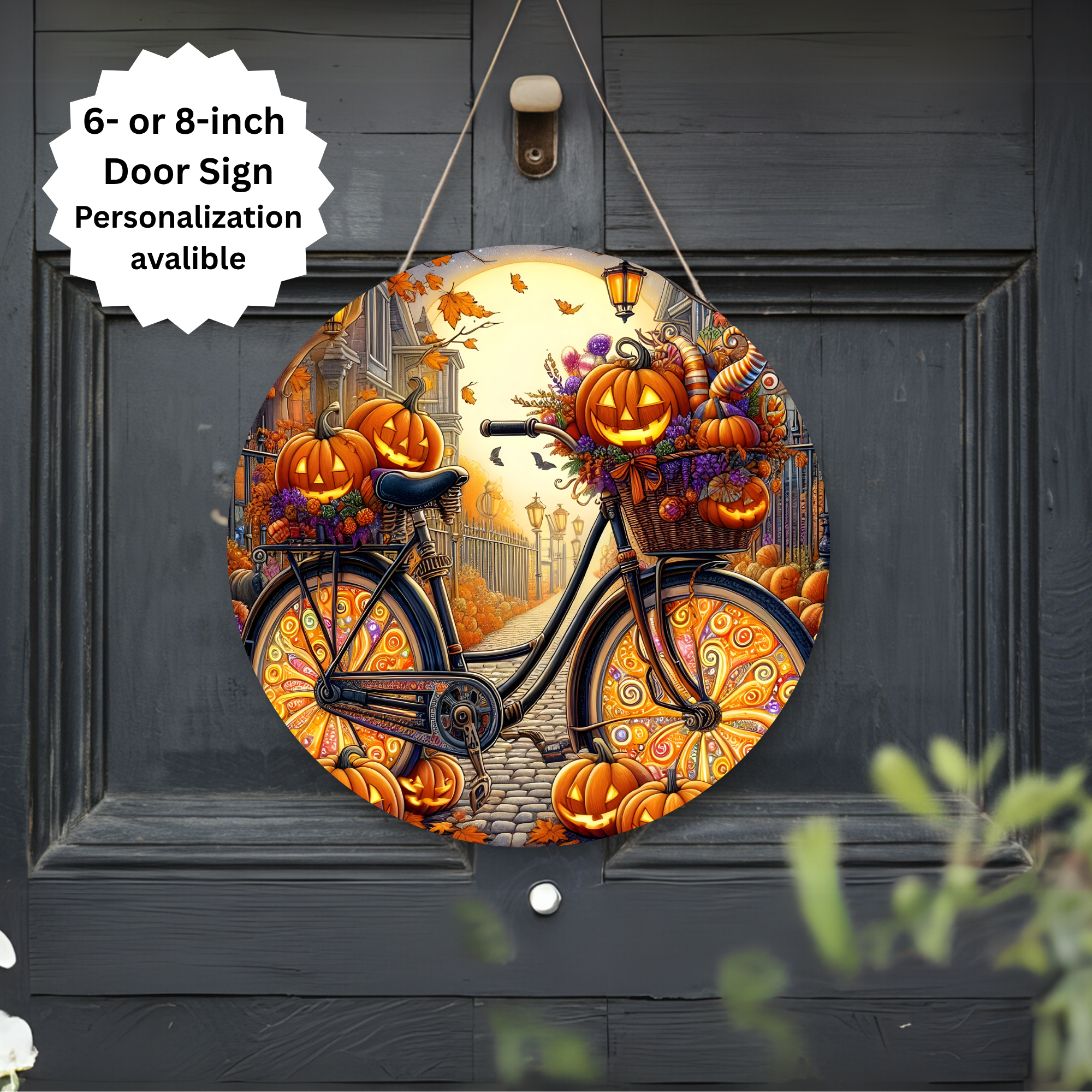 Spooky season Halloween Door signs