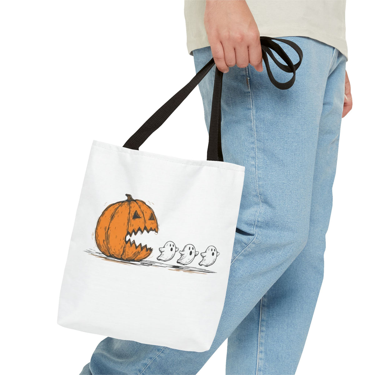 Ghost Snack Tote Printify