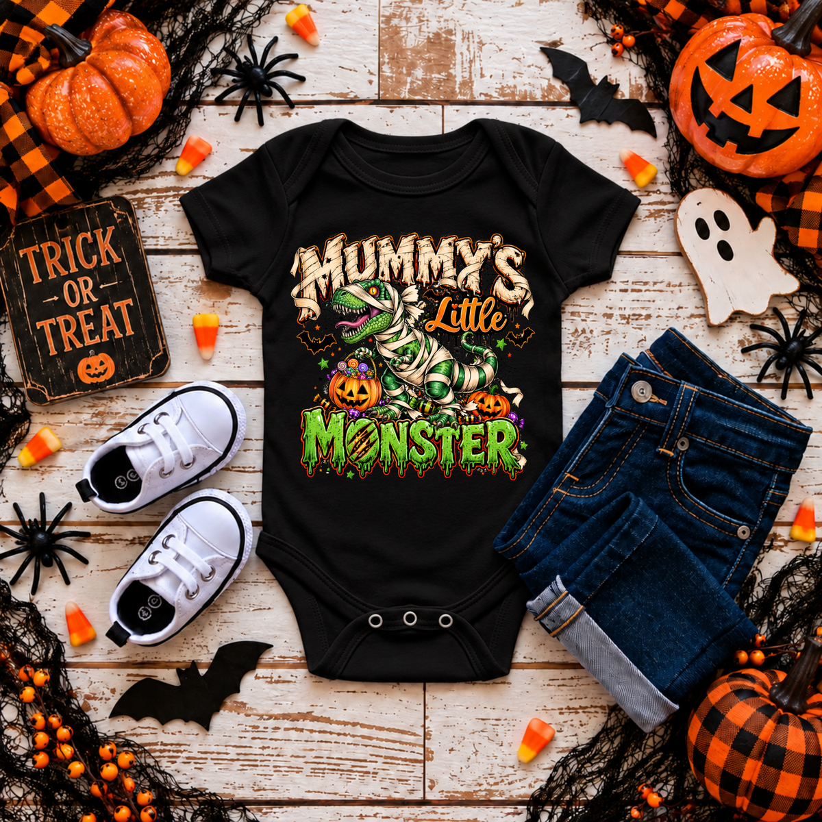 Mummys Little Monster Boy TheCraftNook