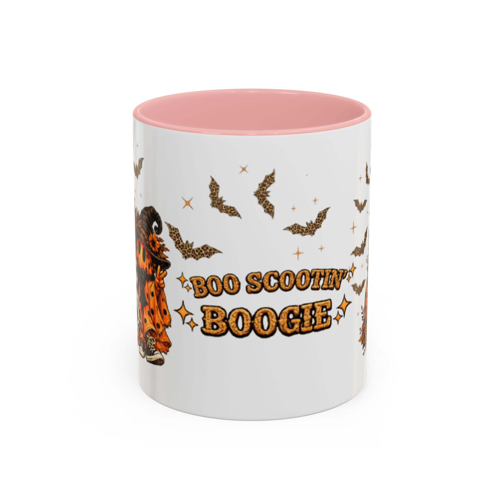 Boo Scootin' Mug – Halloween Ghost Accent Coffee Mug (11oz & 15oz)