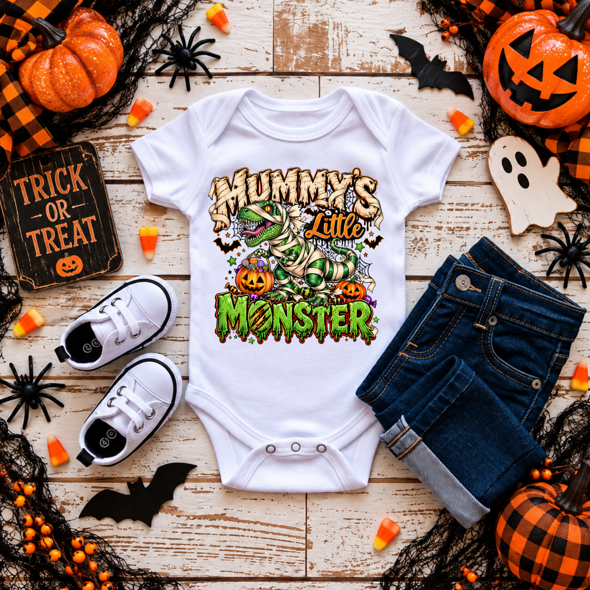 Mummys Little Monster Boy TheCraftNook