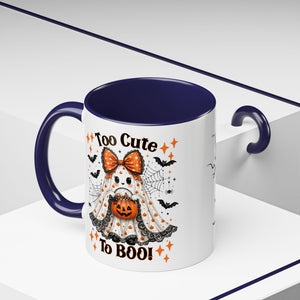 Too Cute to Boo Coffee Mug Printify