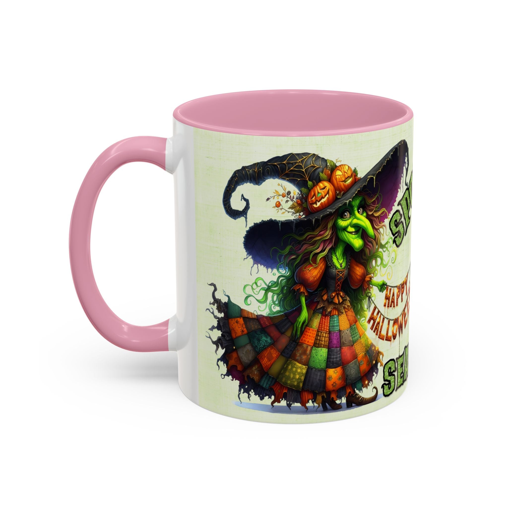Spooky Season Witch Mug – Halloween 'BeWitched, Fright, Spells' 11oz/15oz