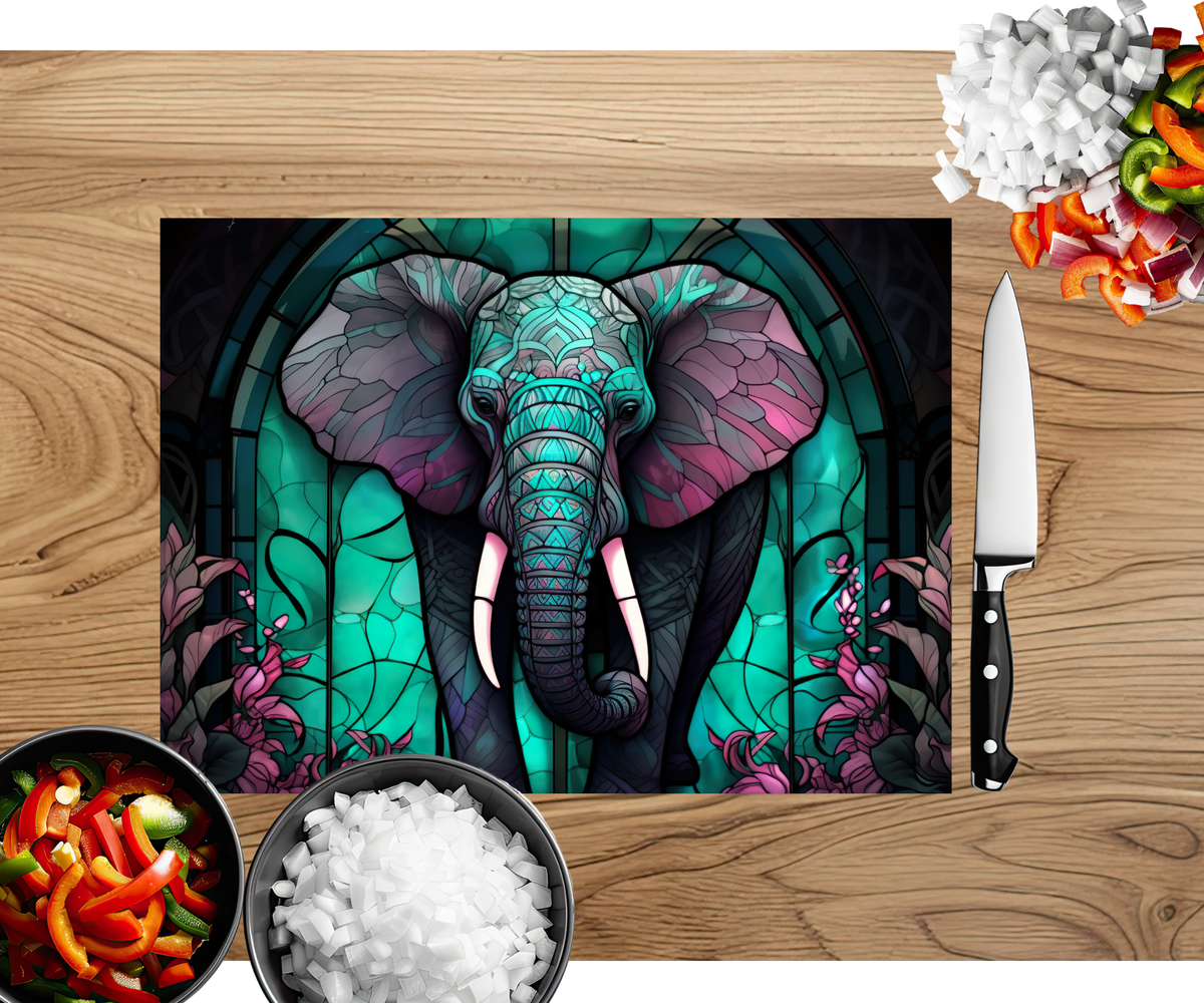 Wise & Wonderful Elephant Chopping Board TheCraftNook