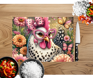 Cluck and Chop Chicken Cutting Boards TheCraftNook