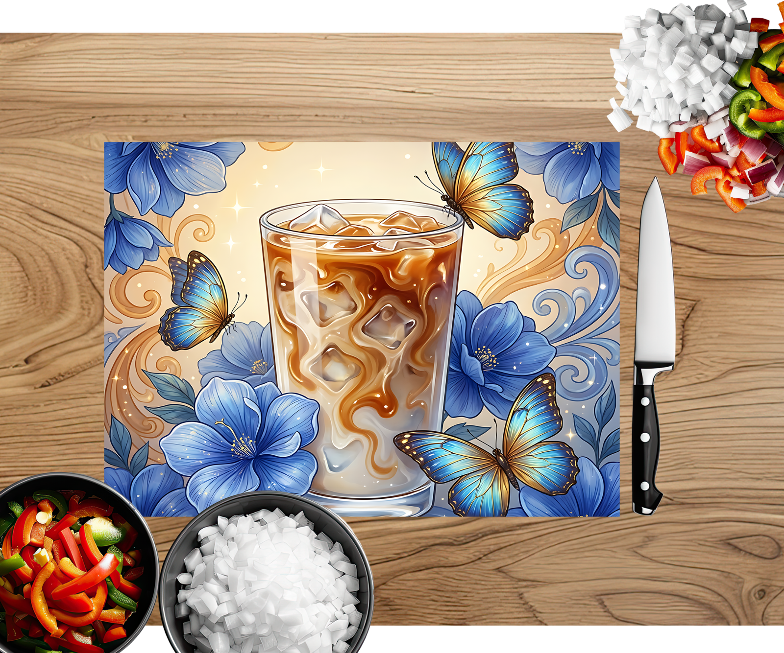 Brew‑tiful Morning Coffee Cutting Board TheCraftNook