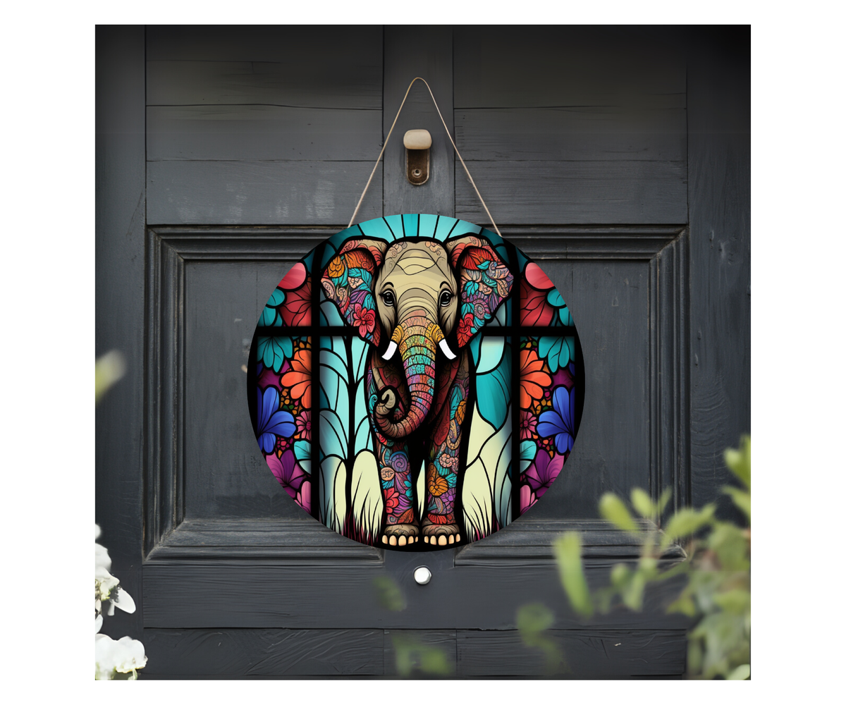 Good Vibes, Good Luck Elephant Sign TheCraftNook