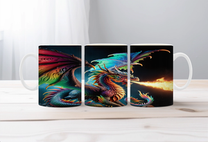 Majestic Dragon Scales Coffee Mug TheCraftNook