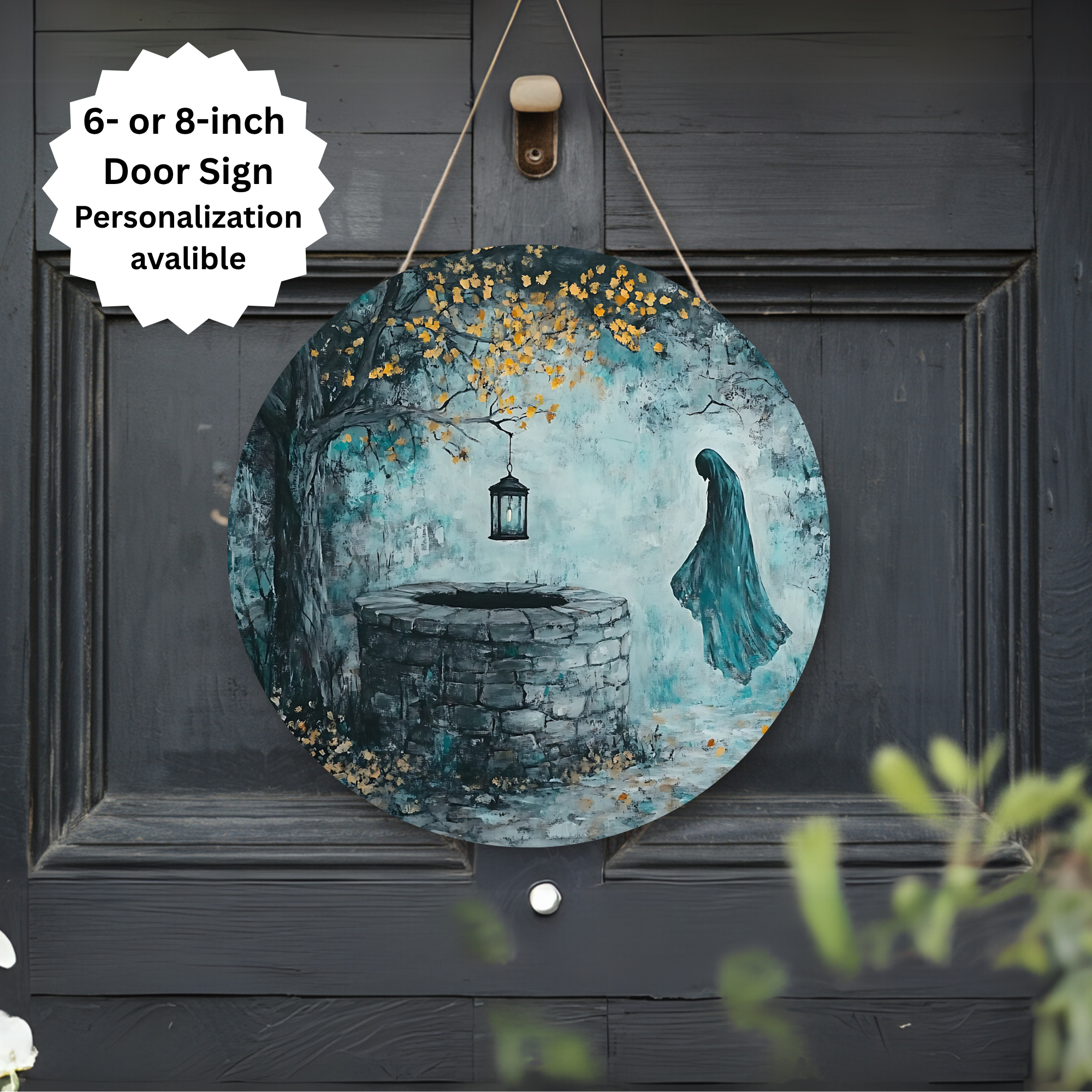 Spooky season Halloween Door signs
