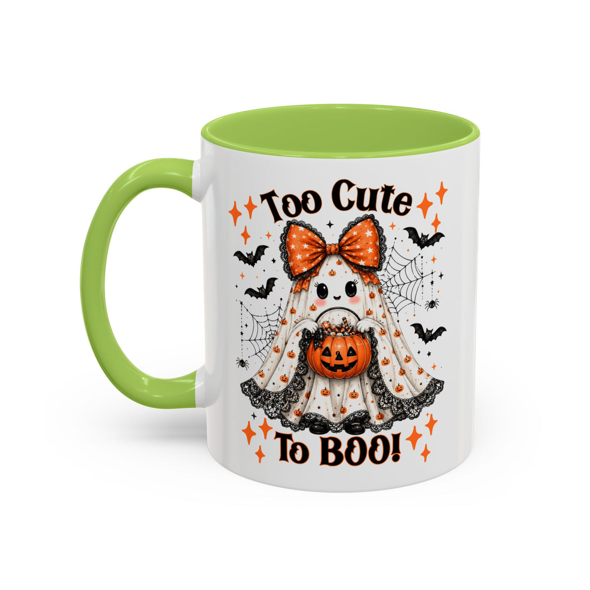 Too Cute to Boo Coffee Mug Printify