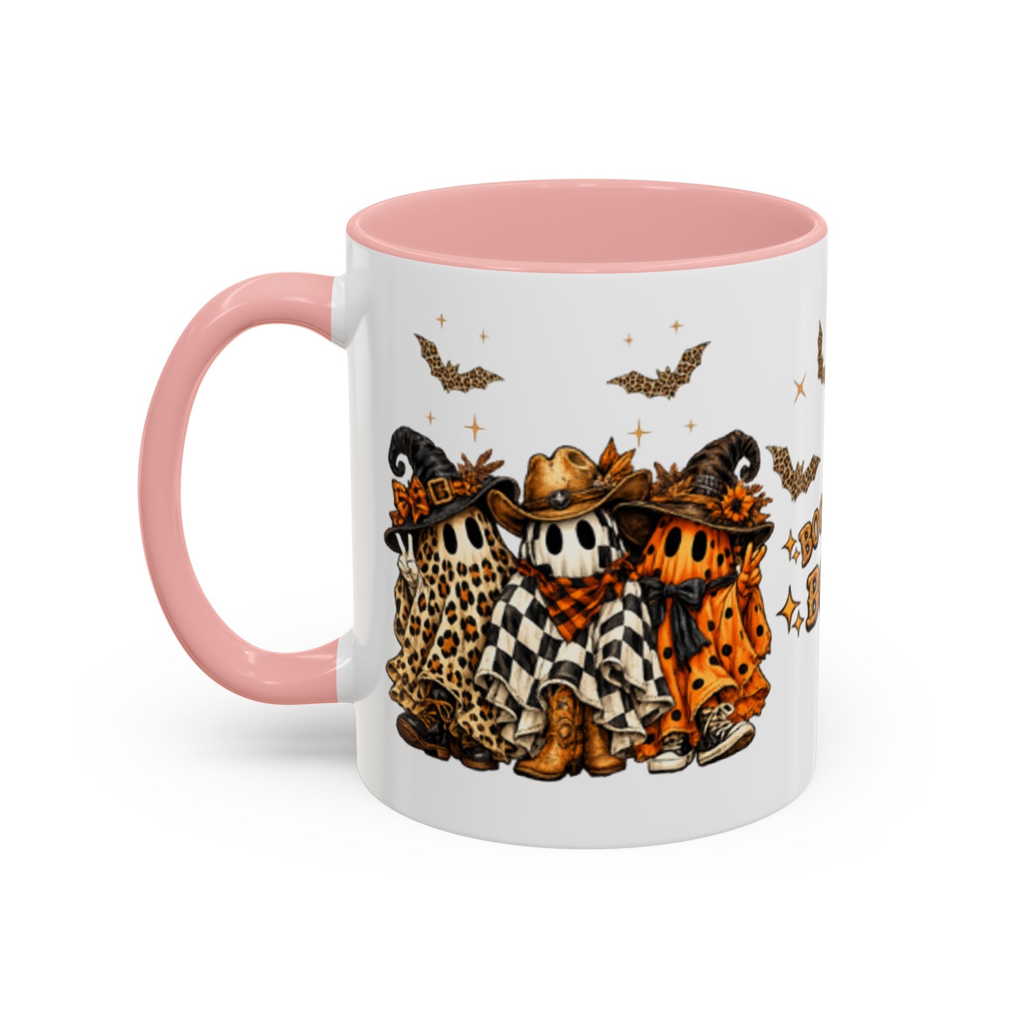 Boo Scootin' Mug – Halloween Ghost Accent Coffee Mug (11oz & 15oz)