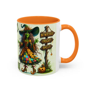 Spooky Season Witch Mug – Halloween 'BeWitched, Fright, Spells' 11oz/15oz Printify