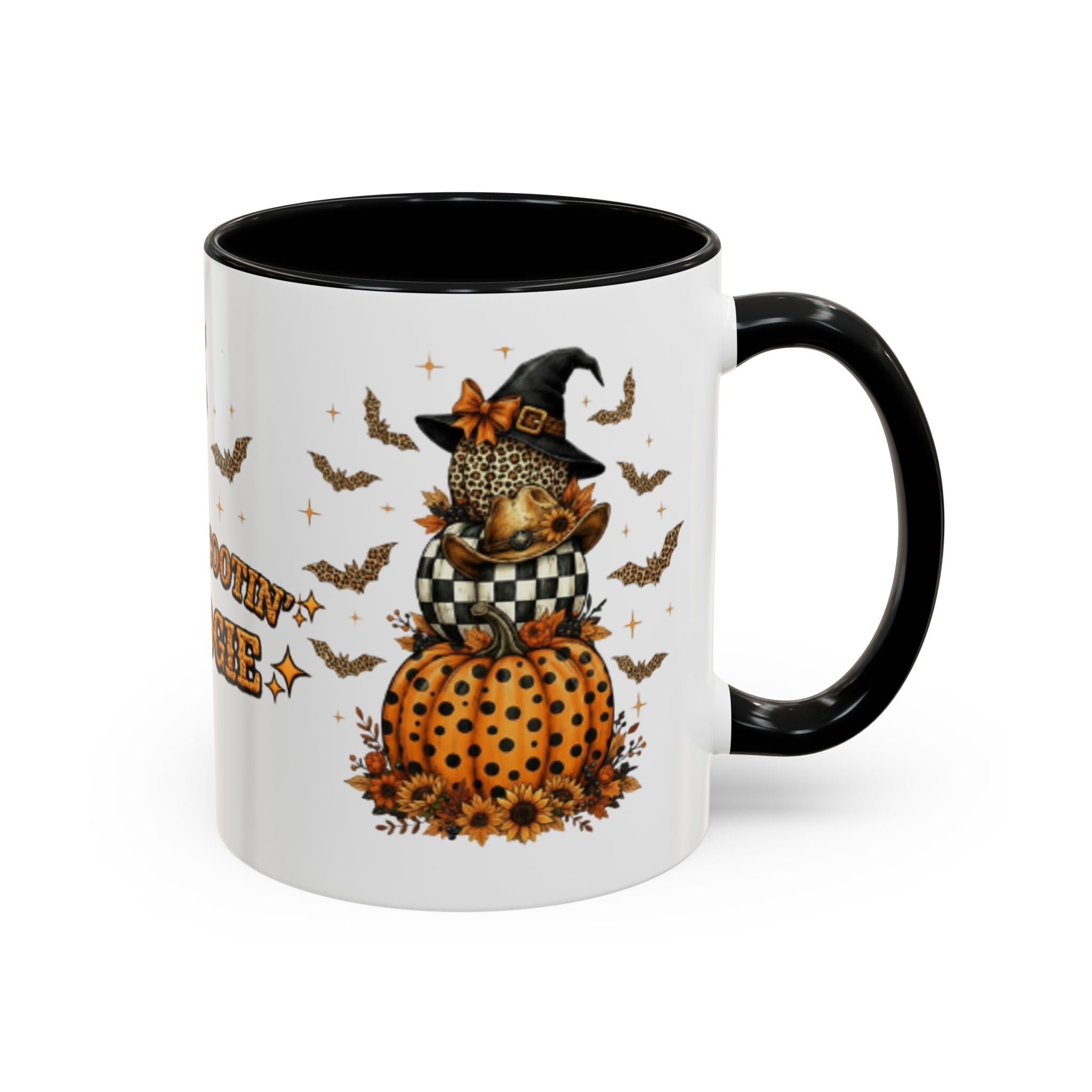 Boo Scootin' Mug – Halloween Ghost Accent Coffee Mug (11oz & 15oz)