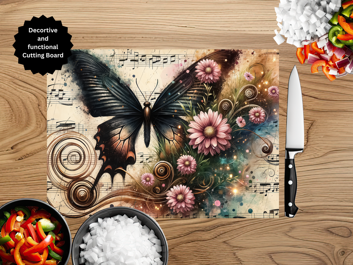 Butterfly Cutting Board TheCraftNook