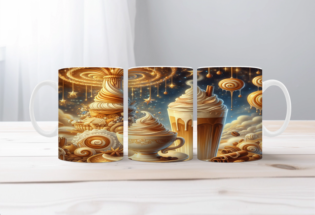 Rise & Grind Coffee Mugs TheCraftNook