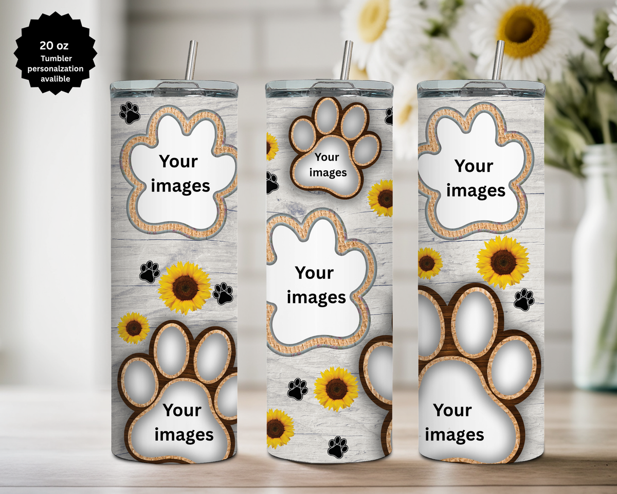 All Mother's 20 oz Stainless Steel Tumbler - Human, and Paws TheCraftNook