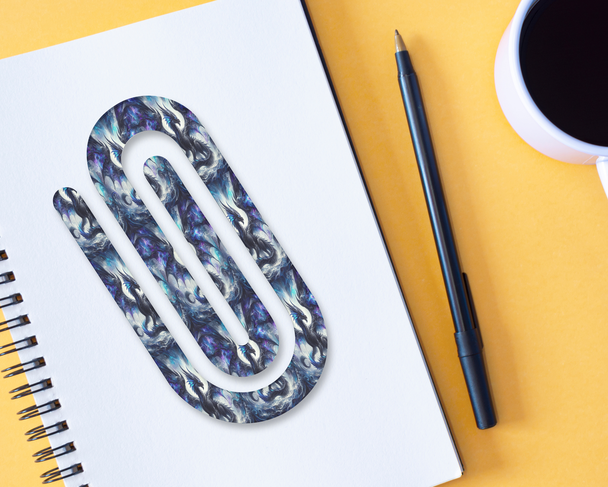 Majestic Dragon Scales Jumbo Paper Clips TheCraftNook