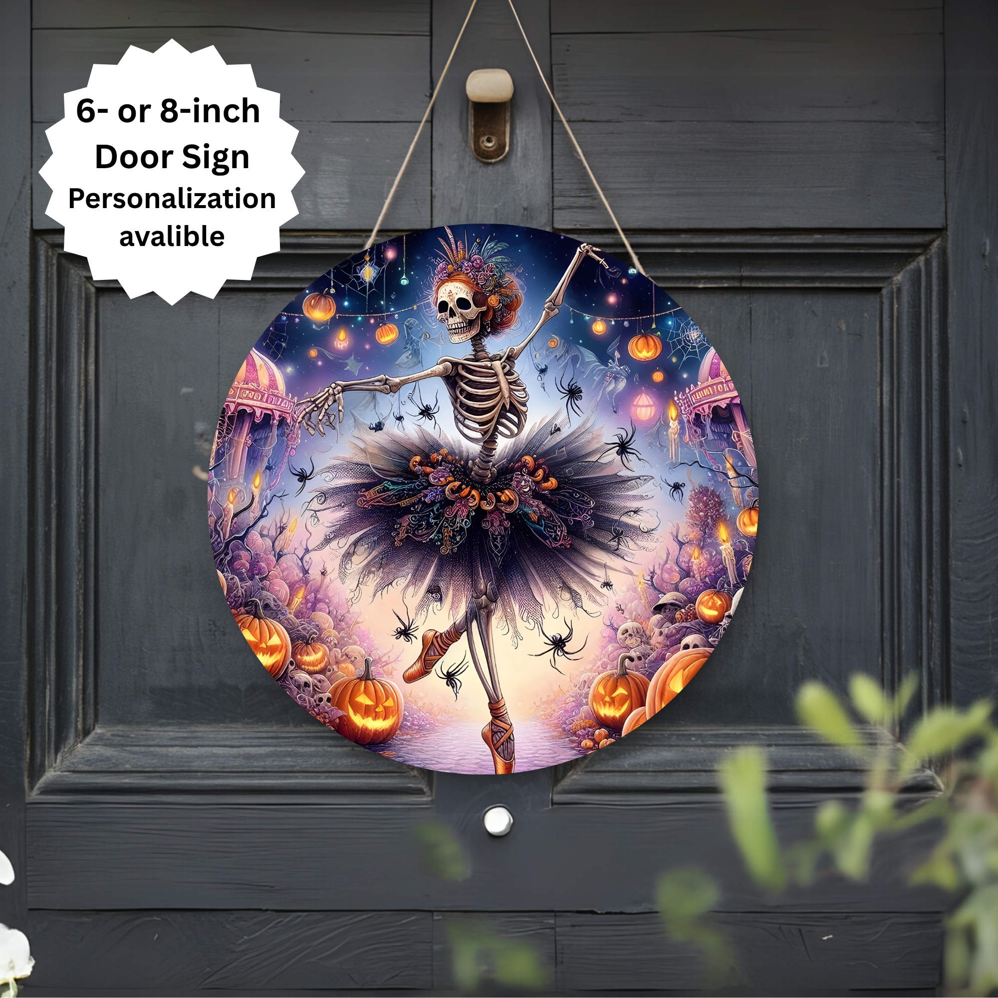 Spooky season Halloween Door signs