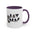 Local Murder Accent Coffee Mug — Cute Crow Flock "Not A Real Murder" Illustration
