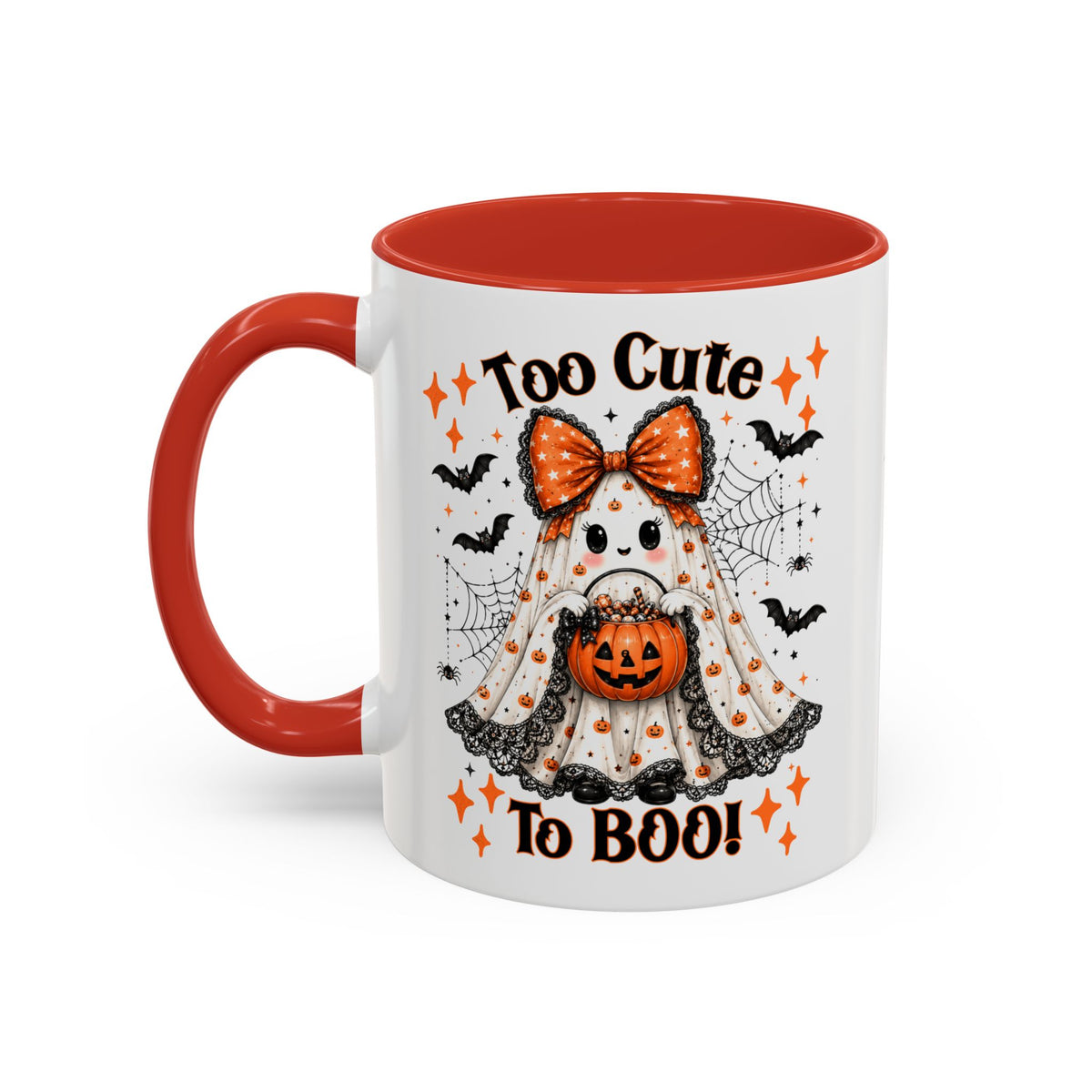 Too Cute to Boo Coffee Mug Printify