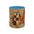 Preppy Ghost Halloween Patchwork Ghost Coffee Mug — Spooky Vintage Accent Ceramic Mug (11/15oz)