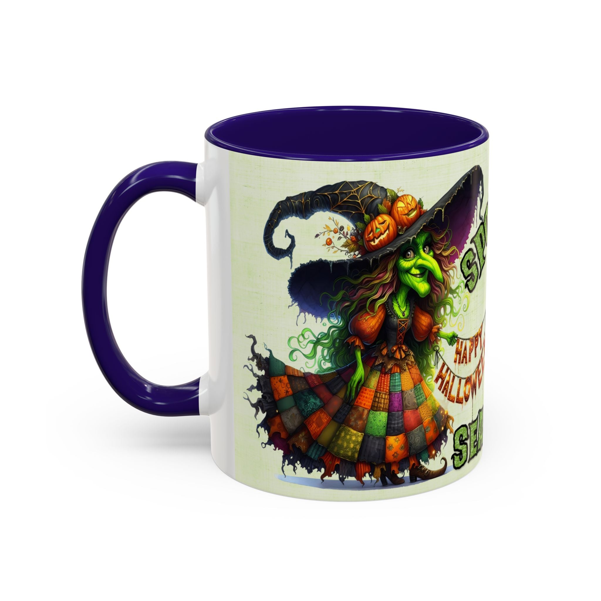 Spooky Season Witch Mug – Halloween 'BeWitched, Fright, Spells' 11oz/15oz