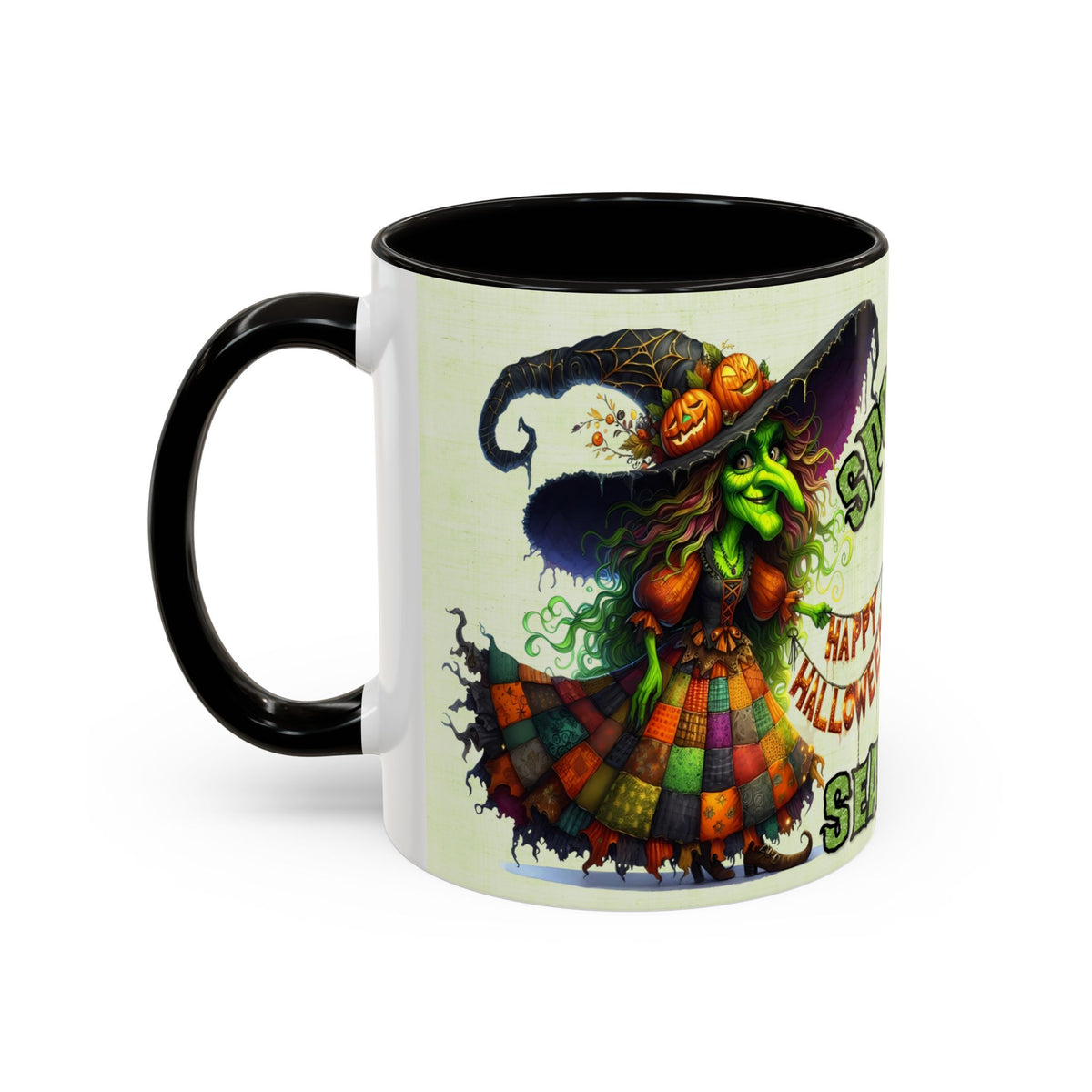 Spooky Season Witch Mug – Halloween 'BeWitched, Fright, Spells' 11oz/15oz Printify