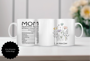 Mother's Day Mugs Human and Fur. TheCraftNook