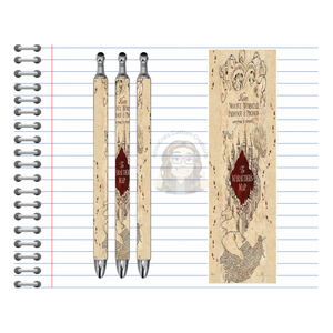 Refillable Pens, Wizard Images. Write with a little magic! ✨🪄Multiple options and Images available. TheCraftNook
