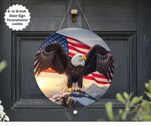 4th of July Door Signs TheCraftNook