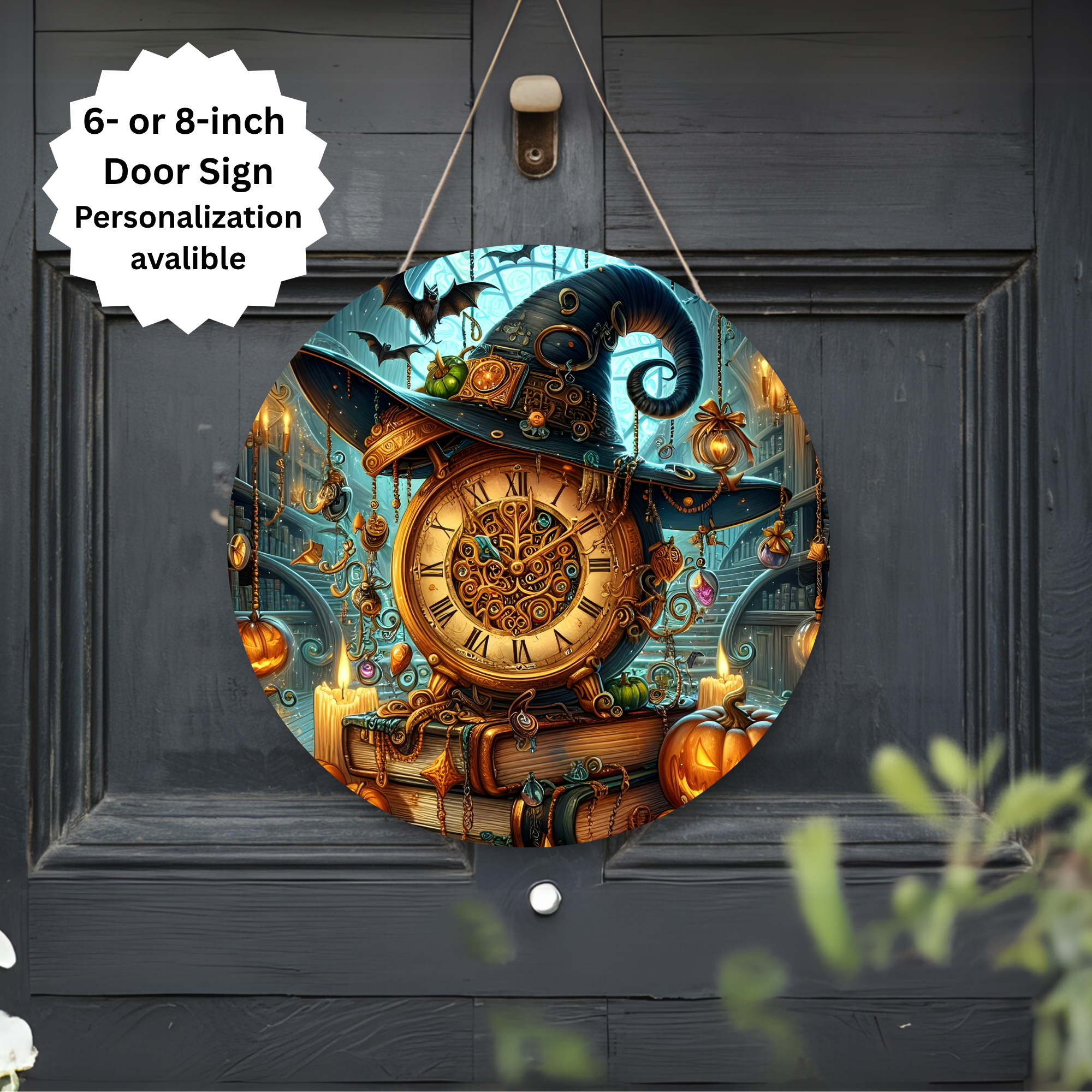 Spooky season Halloween Door signs